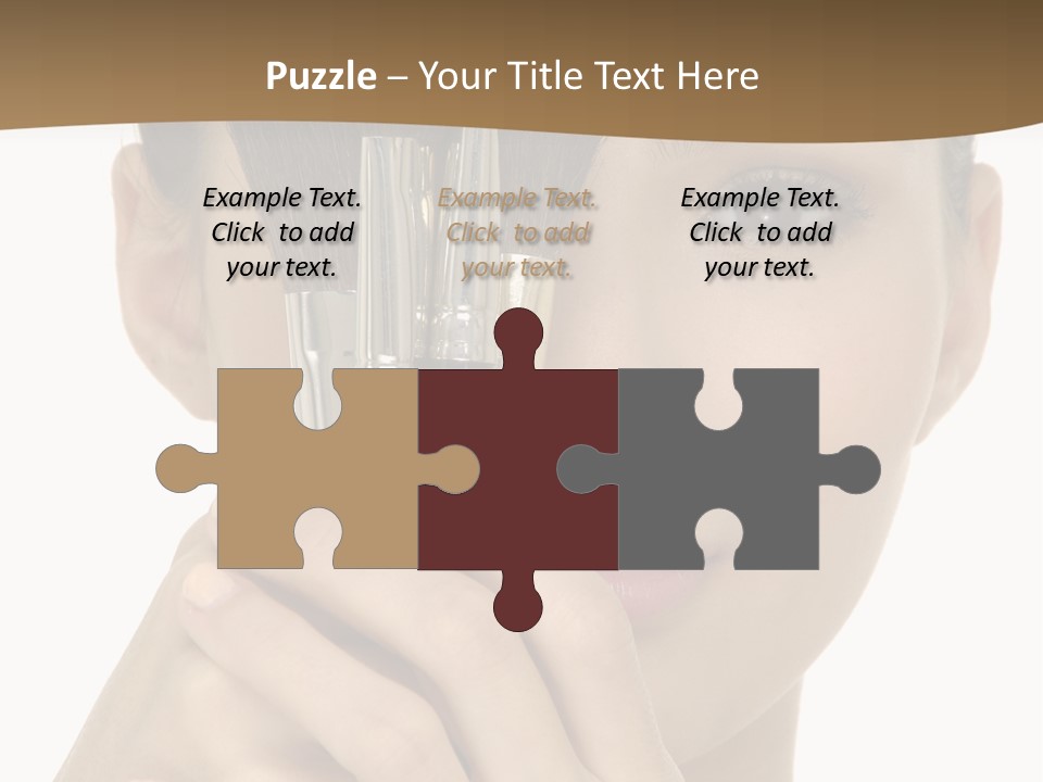 Elegance Makeup Skin PowerPoint Template