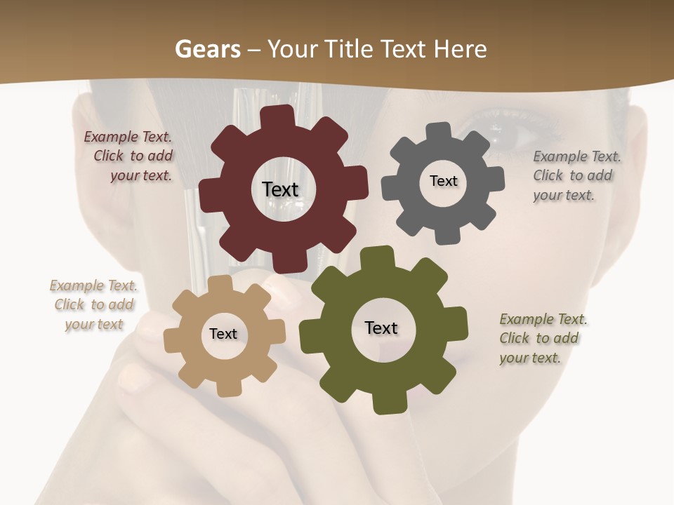 Elegance Makeup Skin PowerPoint Template