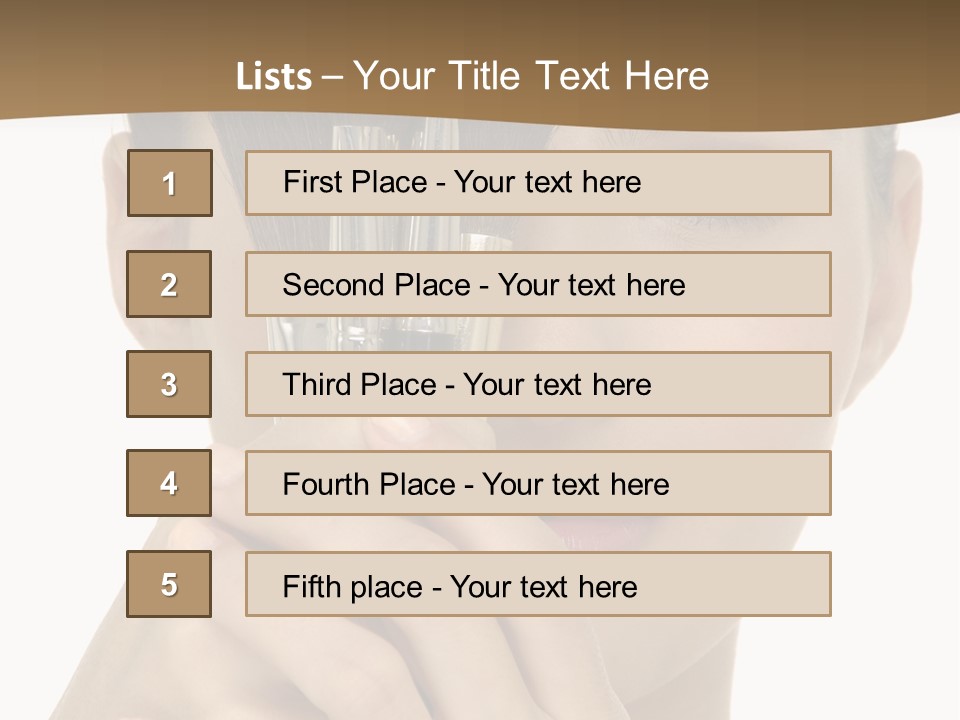 Elegance Makeup Skin PowerPoint Template