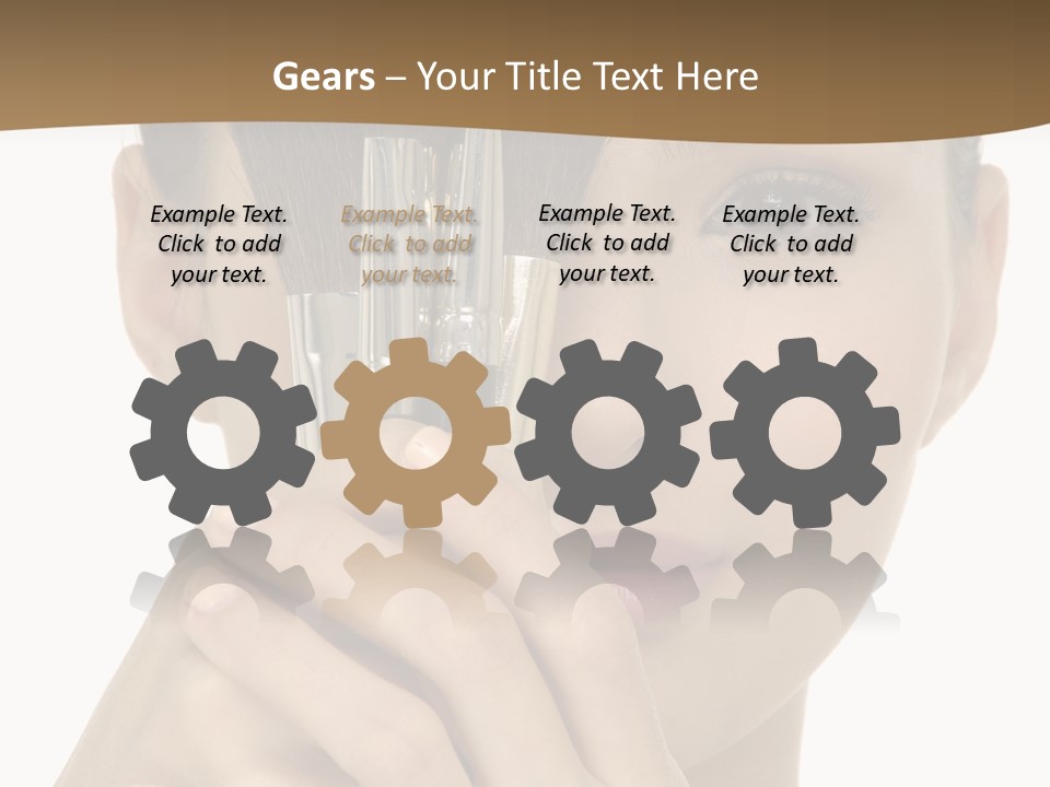 Elegance Makeup Skin PowerPoint Template