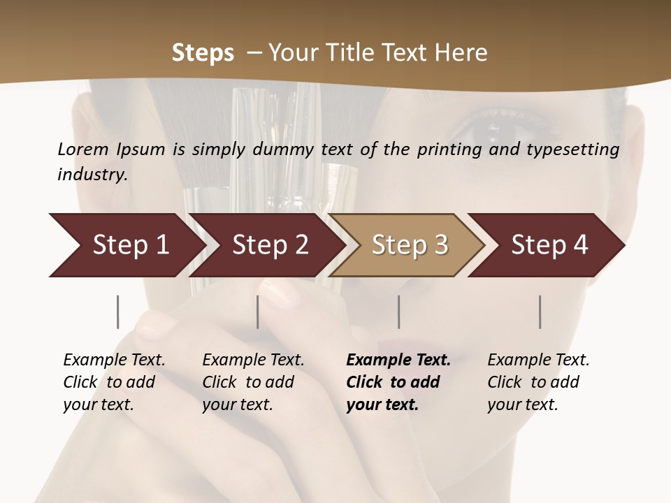 Elegance Makeup Skin PowerPoint Template