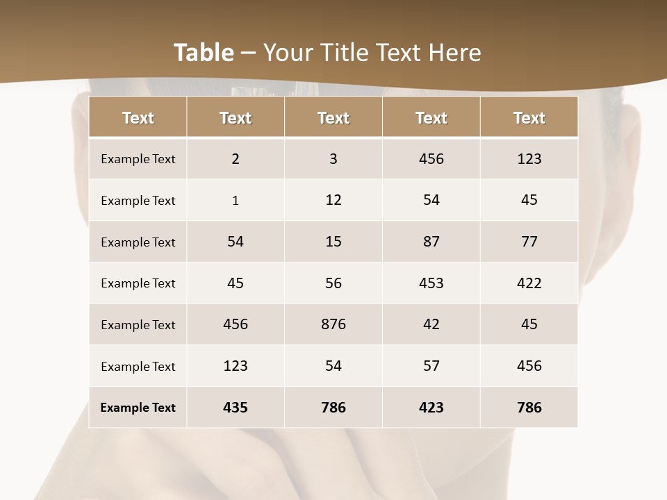 Elegance Makeup Skin PowerPoint Template