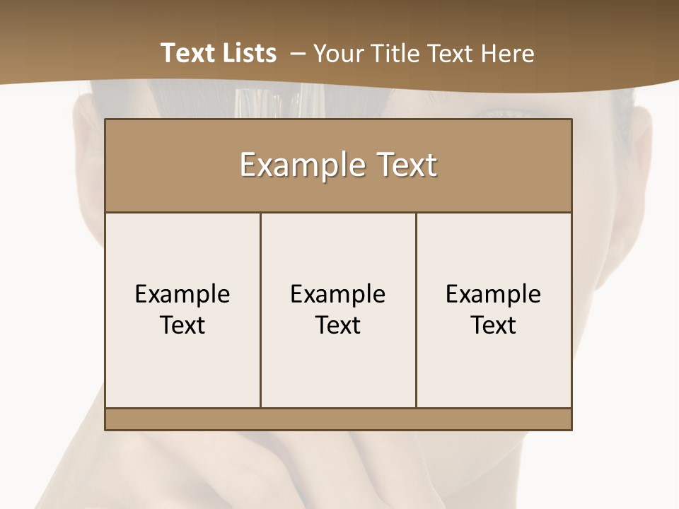 Elegance Makeup Skin PowerPoint Template