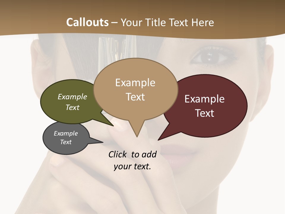 Elegance Makeup Skin PowerPoint Template