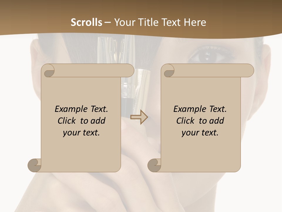 Elegance Makeup Skin PowerPoint Template