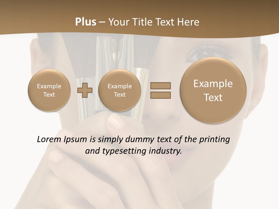 Elegance Makeup Skin PowerPoint Template