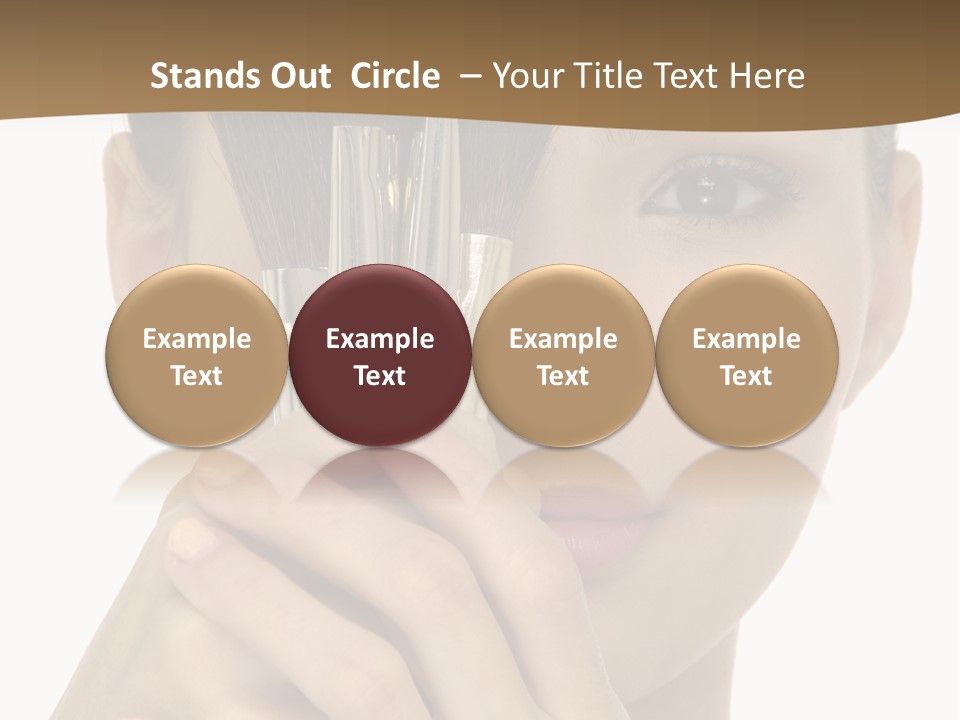 Elegance Makeup Skin PowerPoint Template