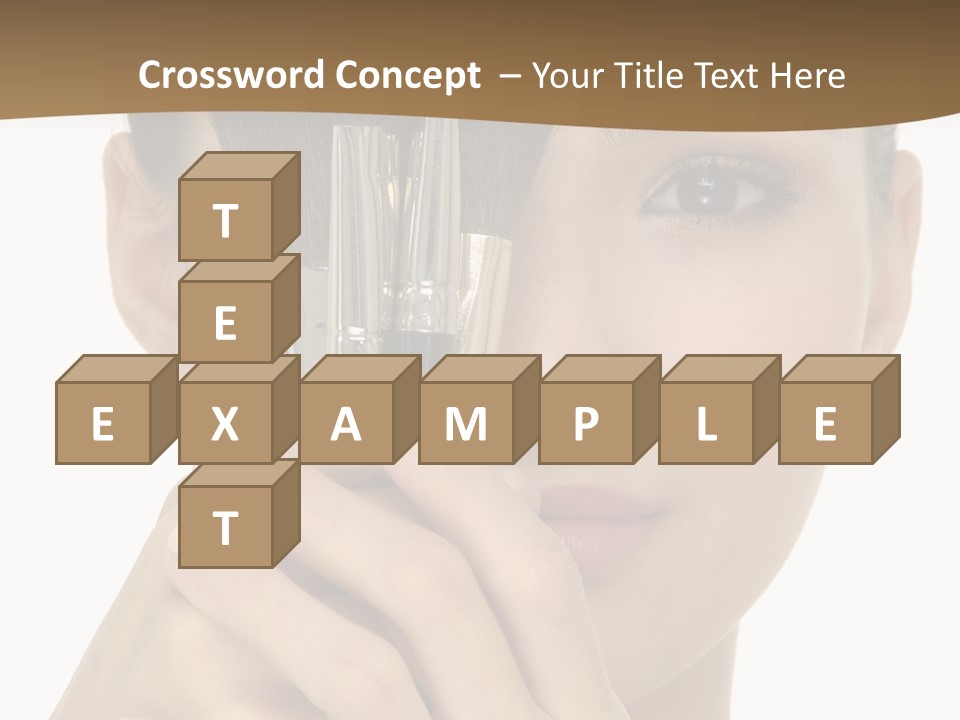 Elegance Makeup Skin PowerPoint Template