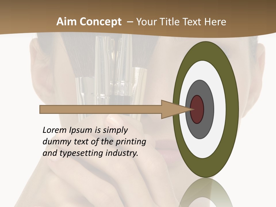 Elegance Makeup Skin PowerPoint Template