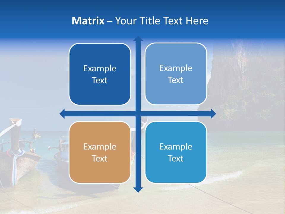 Tourism Ocean Coral PowerPoint Template