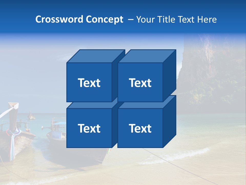 Tourism Ocean Coral PowerPoint Template