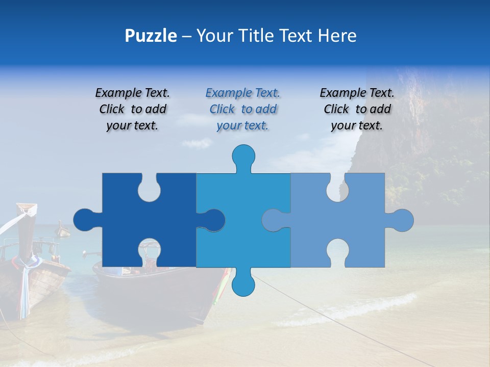 Tourism Ocean Coral PowerPoint Template