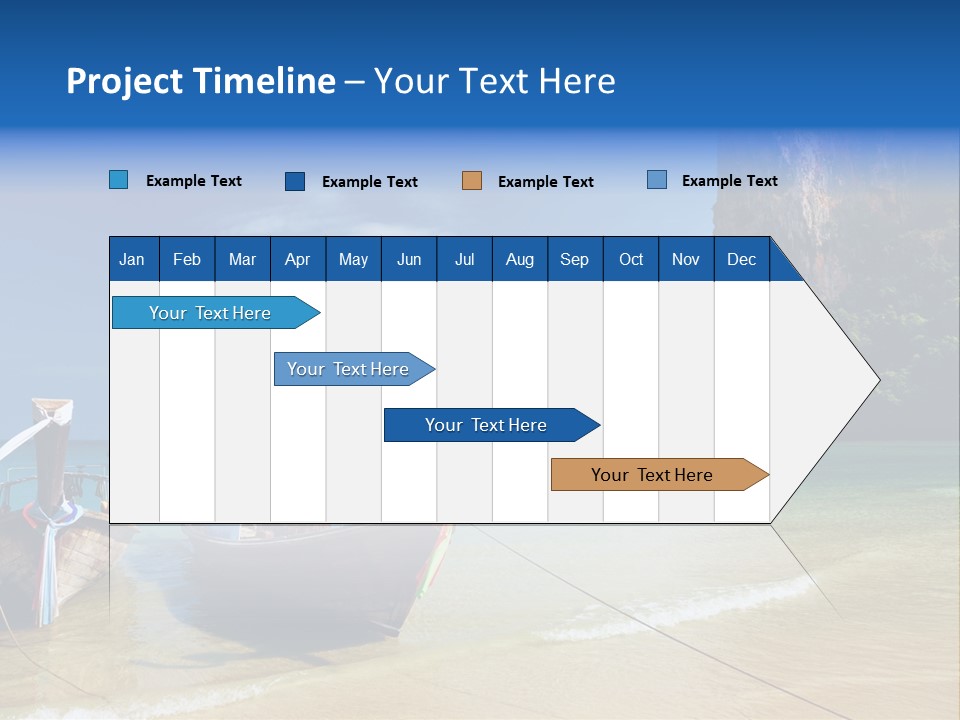 Tourism Ocean Coral PowerPoint Template