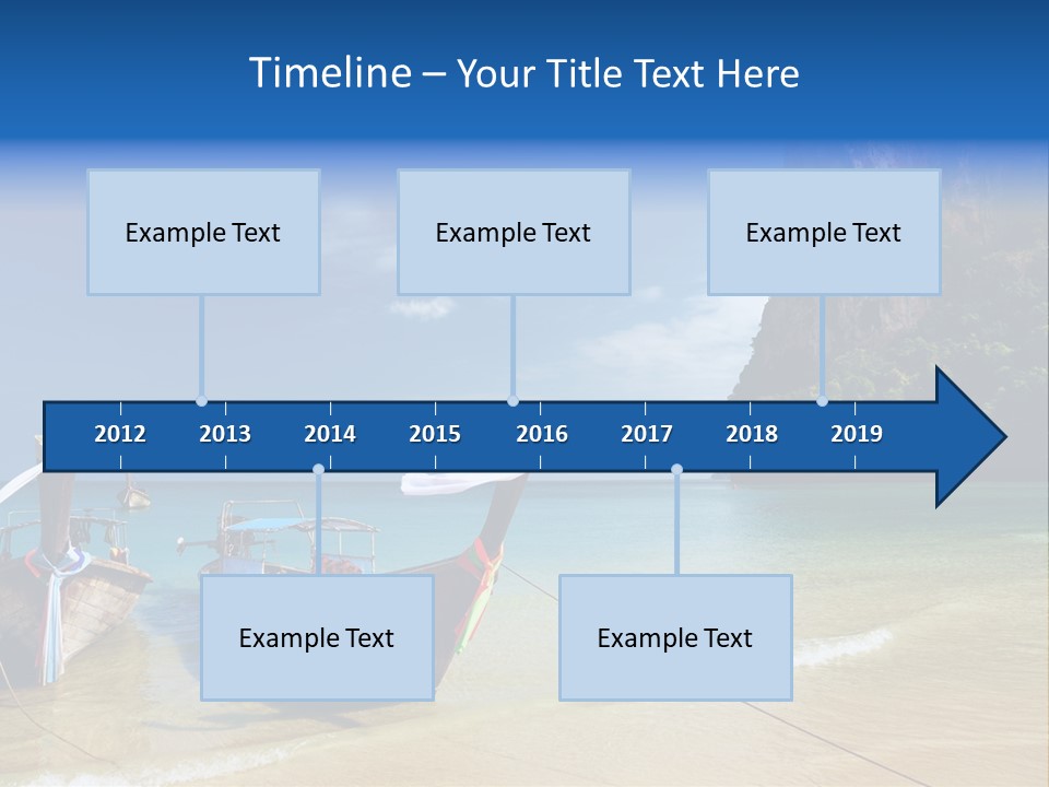 Tourism Ocean Coral PowerPoint Template