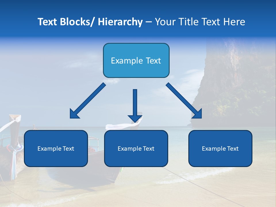 Tourism Ocean Coral PowerPoint Template