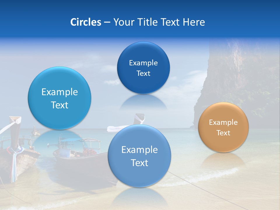 Tourism Ocean Coral PowerPoint Template