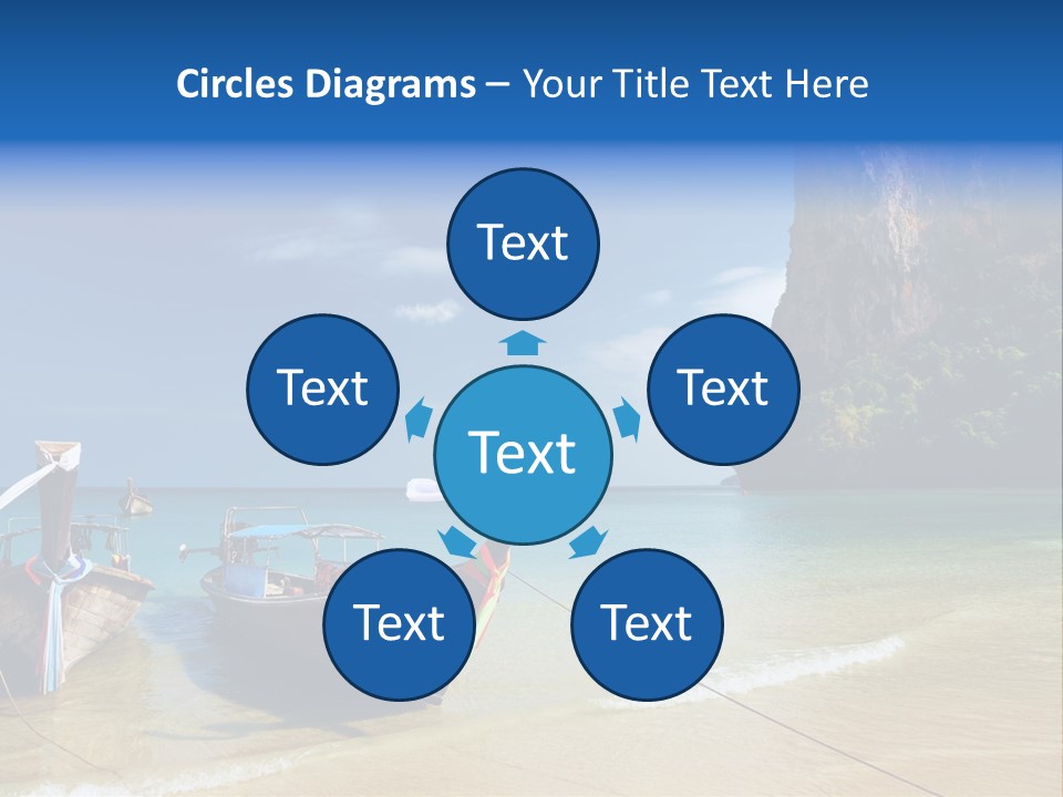 Tourism Ocean Coral PowerPoint Template