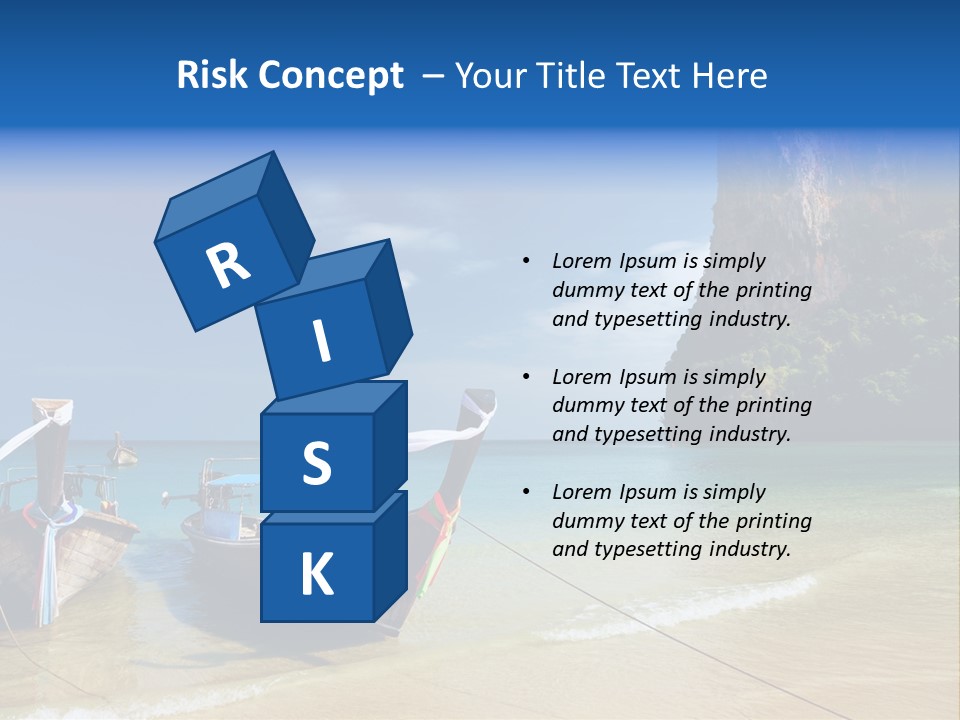 Tourism Ocean Coral PowerPoint Template