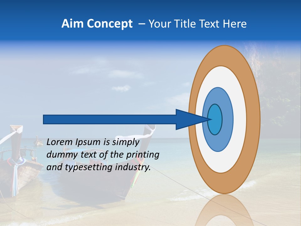 Tourism Ocean Coral PowerPoint Template