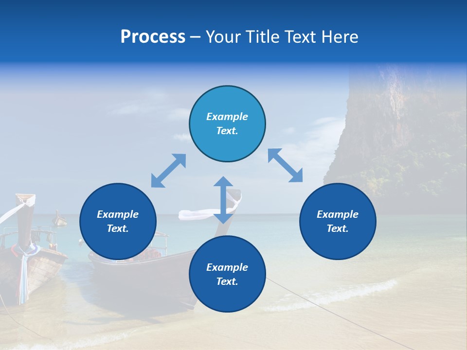 Tourism Ocean Coral PowerPoint Template