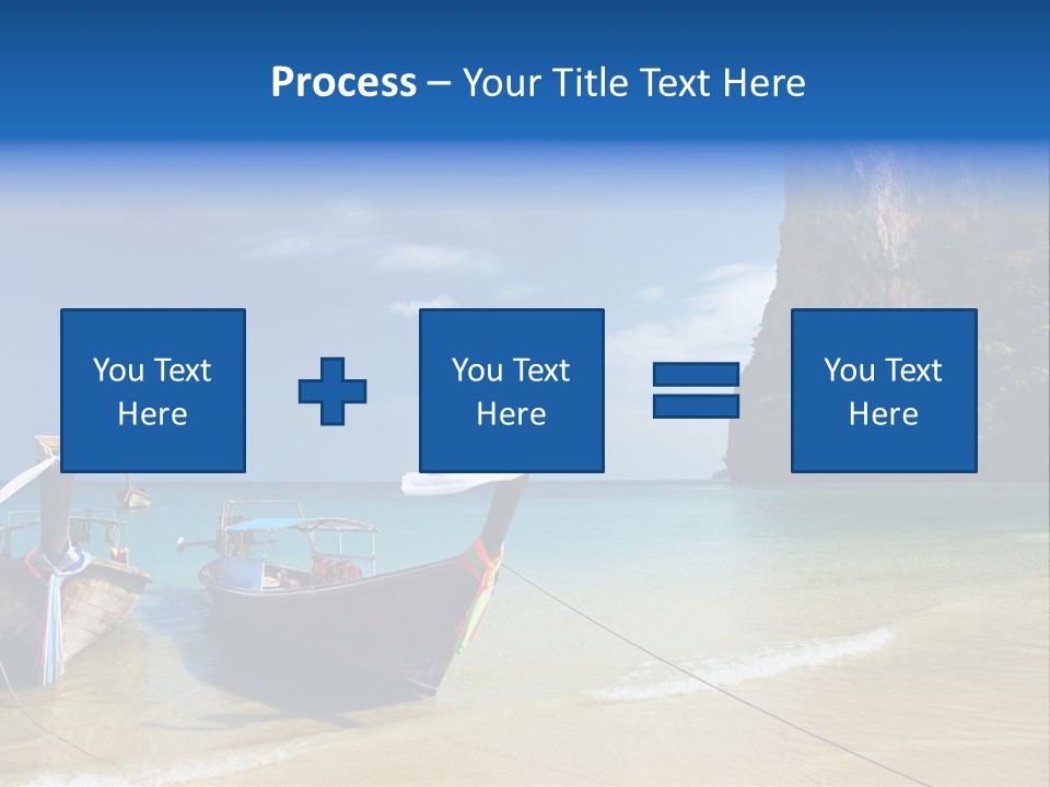 Tourism Ocean Coral PowerPoint Template