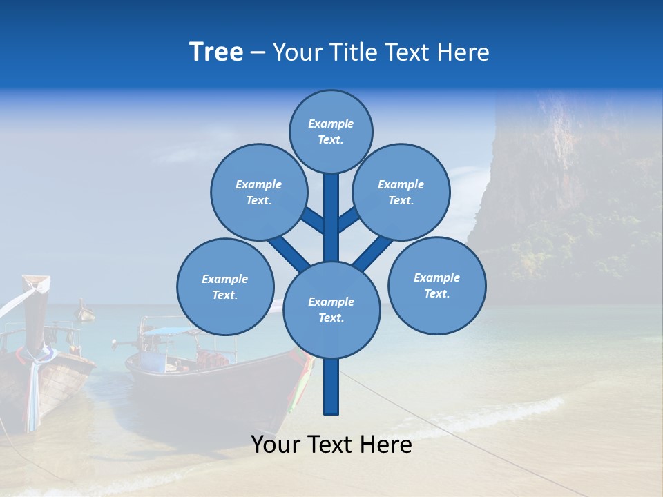 Tourism Ocean Coral PowerPoint Template