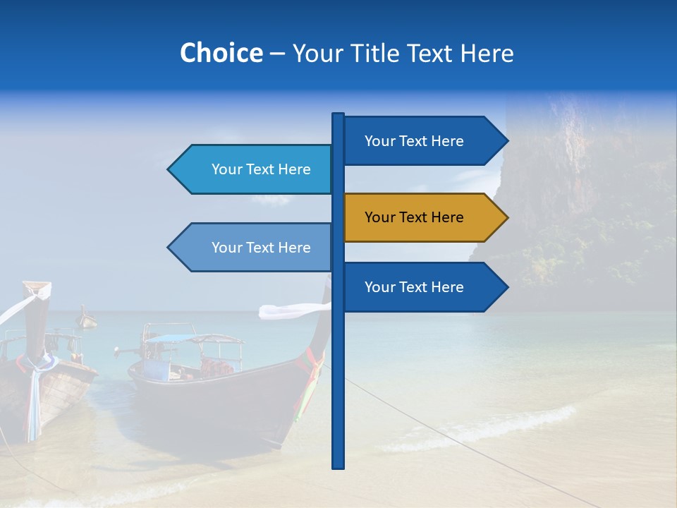 Tourism Ocean Coral PowerPoint Template