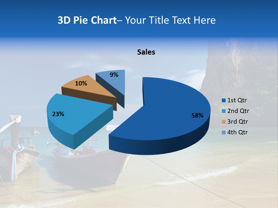 Tourism Ocean Coral PowerPoint Template
