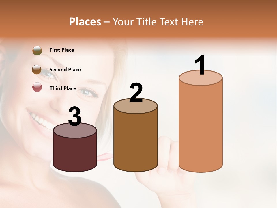 White Young Object PowerPoint Template