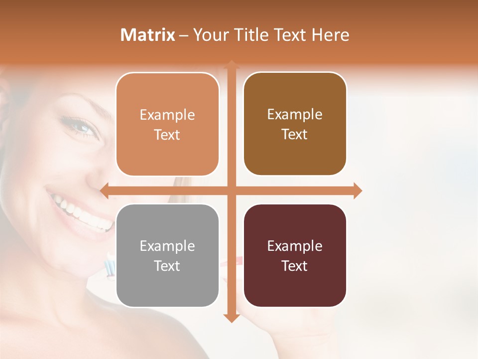 White Young Object PowerPoint Template