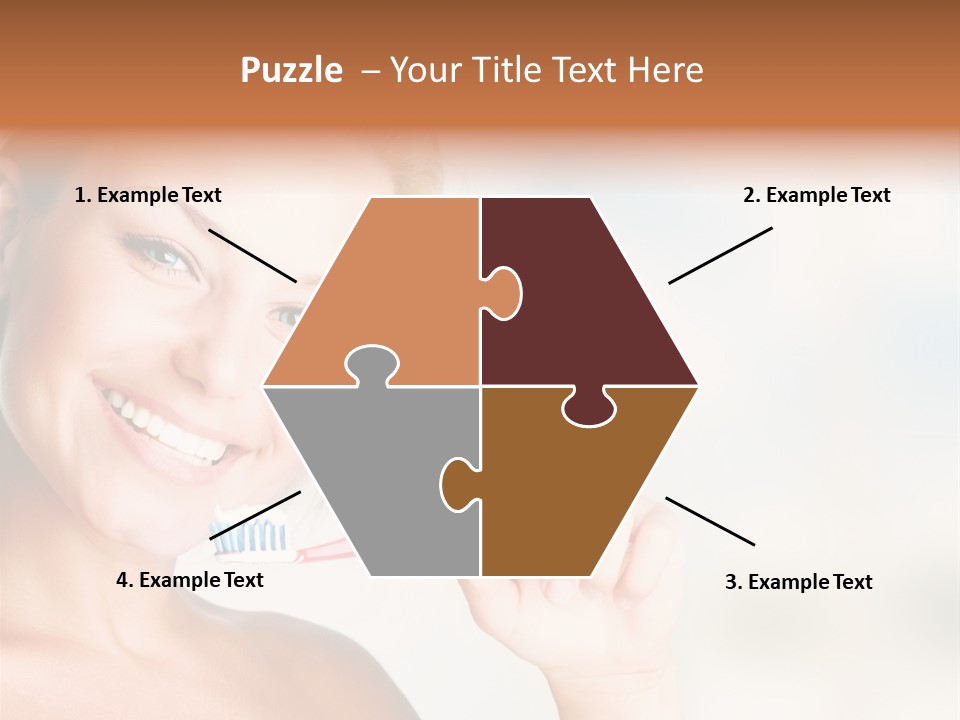 White Young Object PowerPoint Template