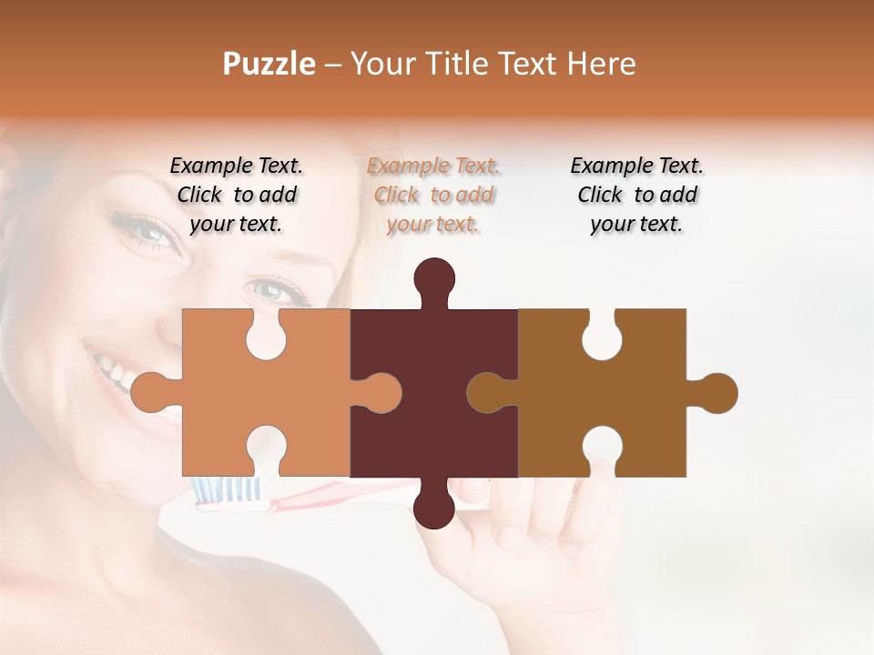 White Young Object PowerPoint Template