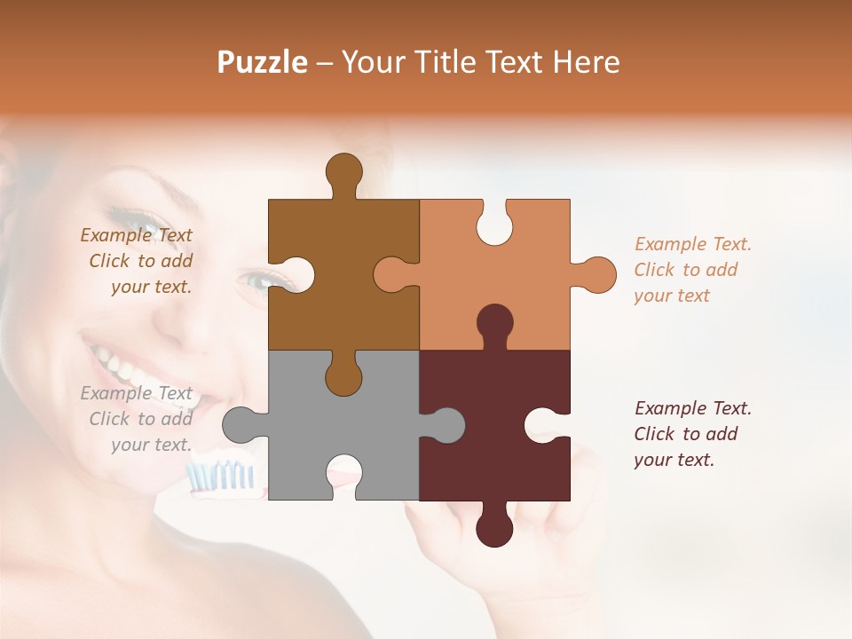 White Young Object PowerPoint Template