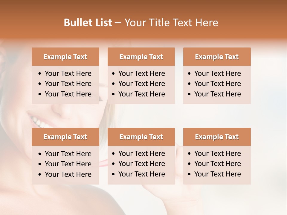 White Young Object PowerPoint Template