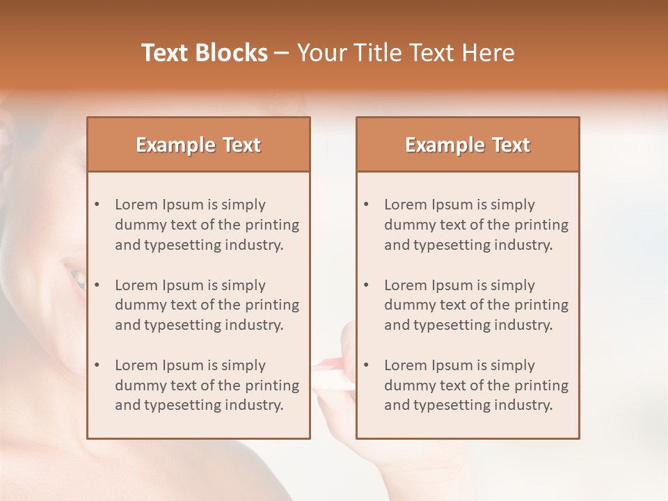 White Young Object PowerPoint Template