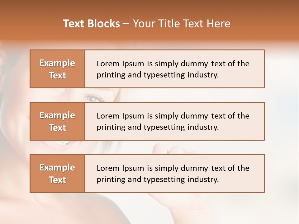 White Young Object PowerPoint Template