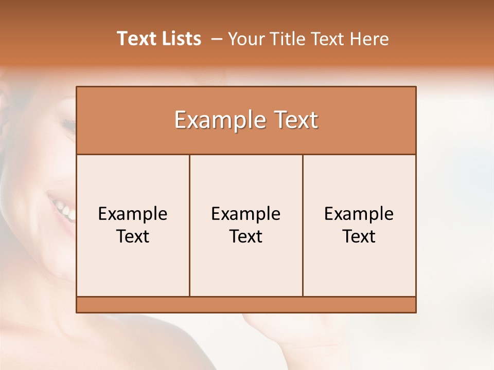White Young Object PowerPoint Template