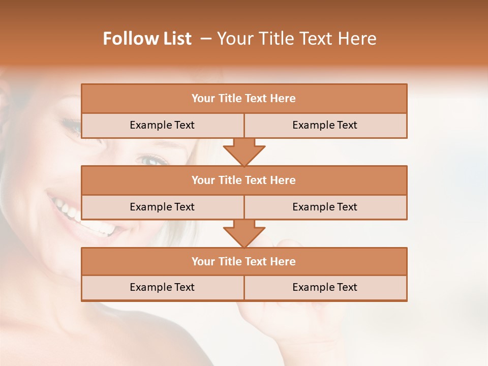 White Young Object PowerPoint Template