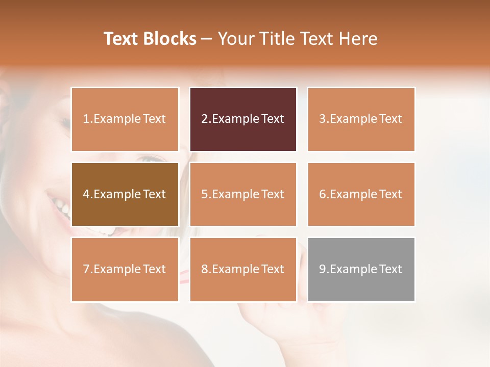 White Young Object PowerPoint Template