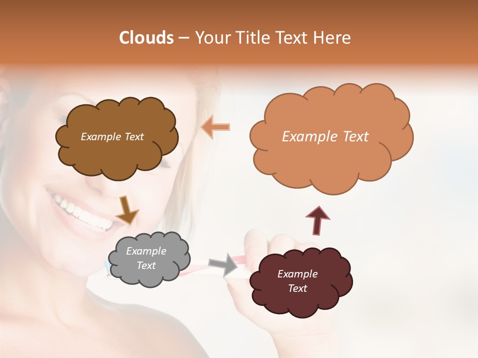 White Young Object PowerPoint Template
