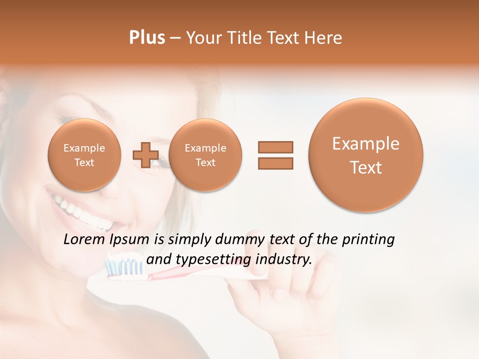 White Young Object PowerPoint Template