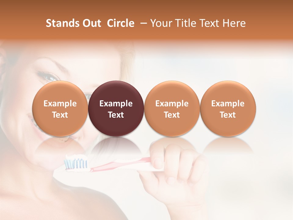 White Young Object PowerPoint Template