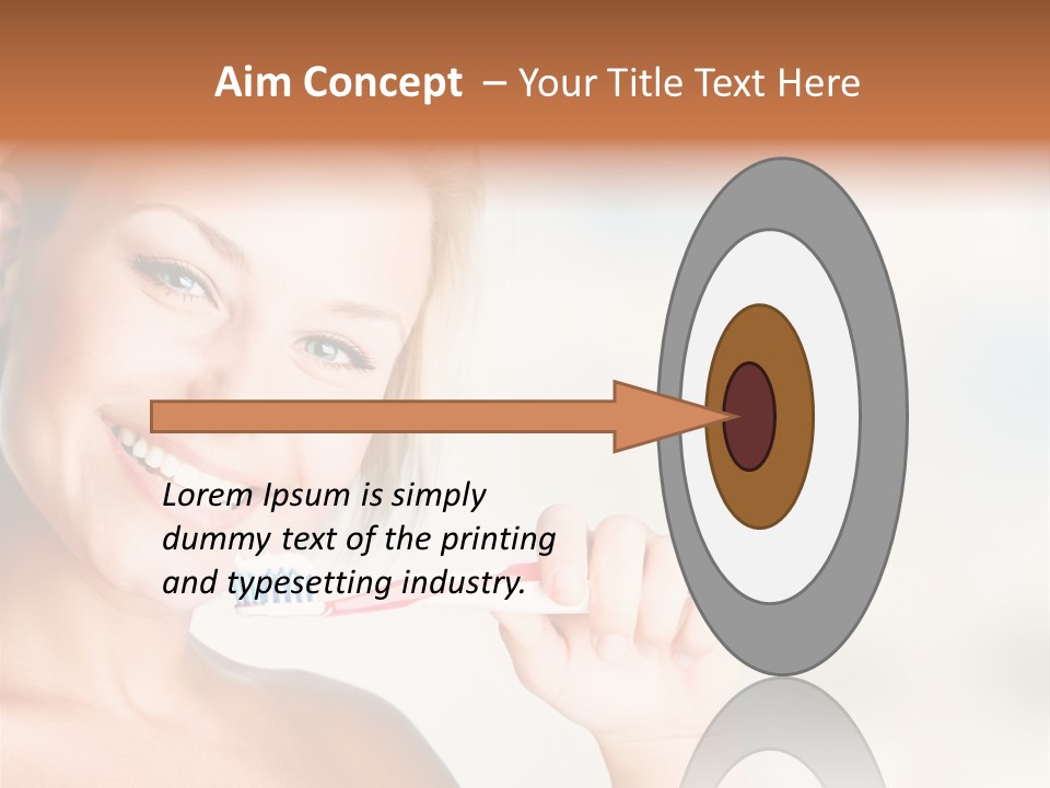 White Young Object PowerPoint Template