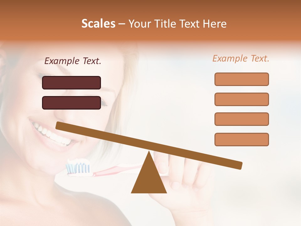 White Young Object PowerPoint Template