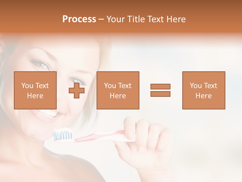 White Young Object PowerPoint Template