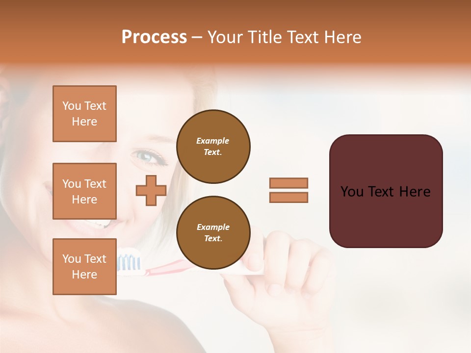 White Young Object PowerPoint Template