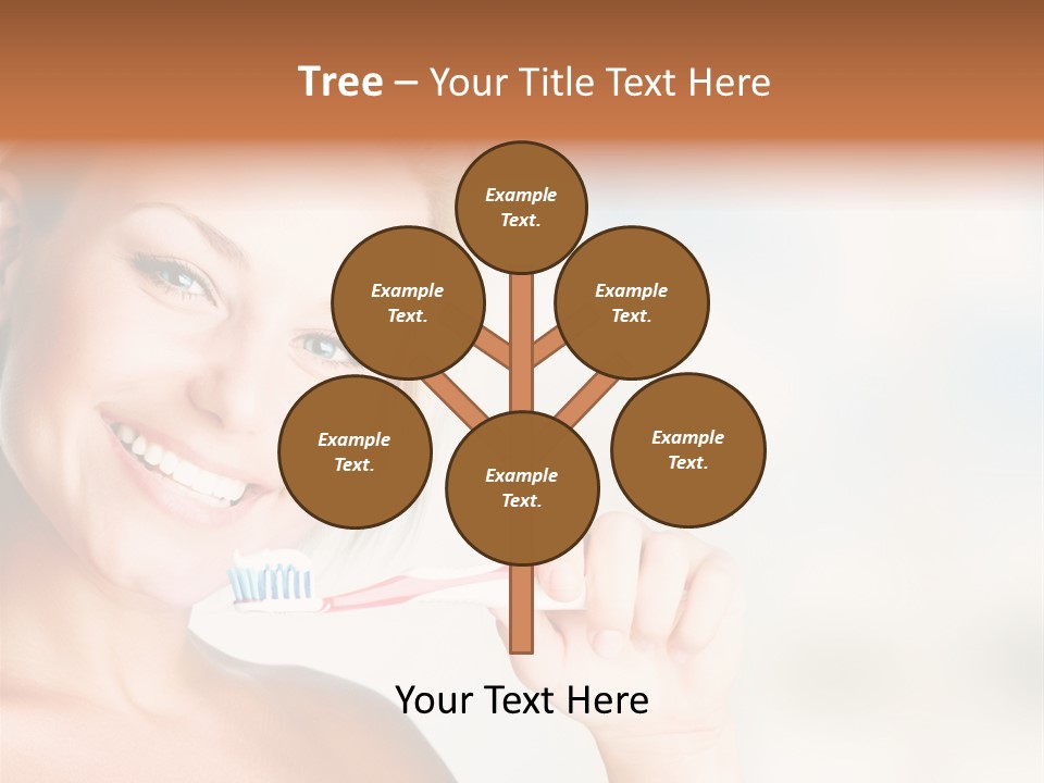 White Young Object PowerPoint Template