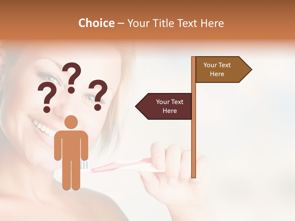 White Young Object PowerPoint Template