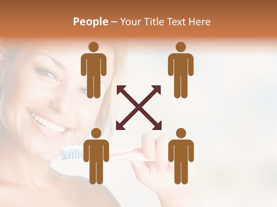 White Young Object PowerPoint Template