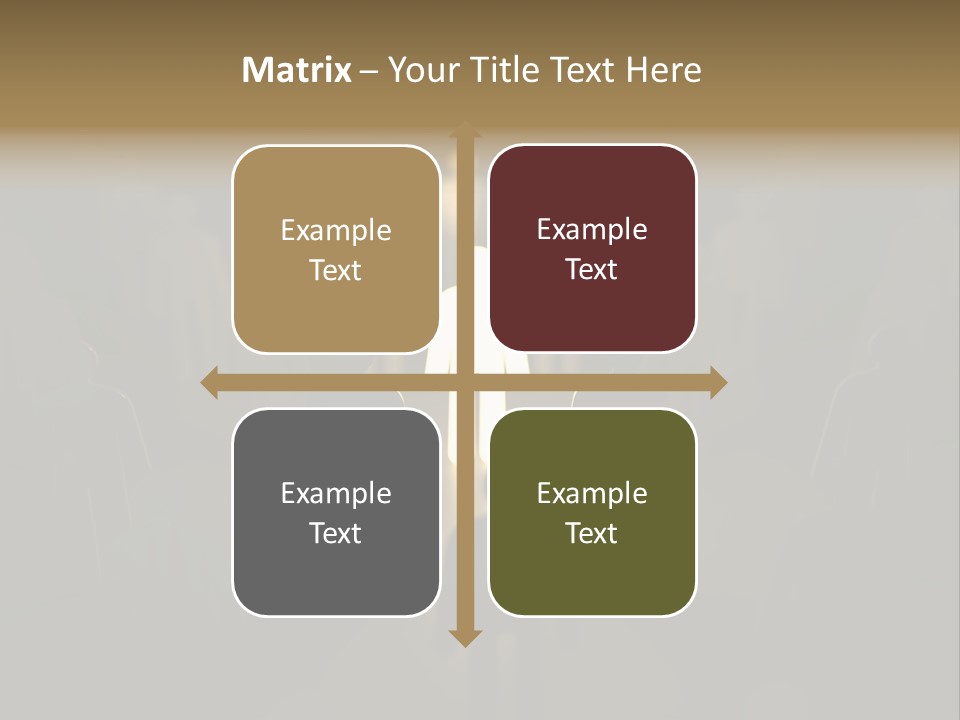 Contrasts Winning Skill PowerPoint Template